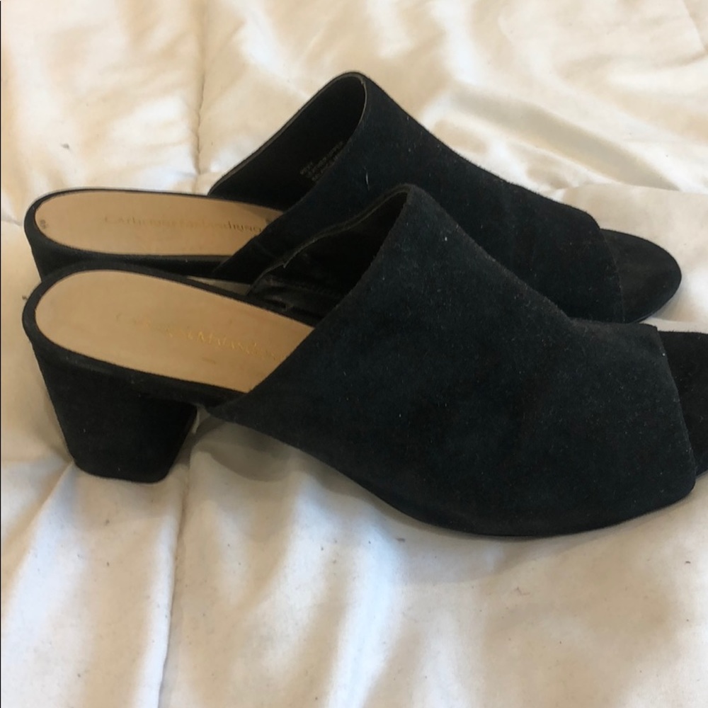 catherine malandrino black mules